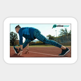 Activewear Manufacturer Sticker